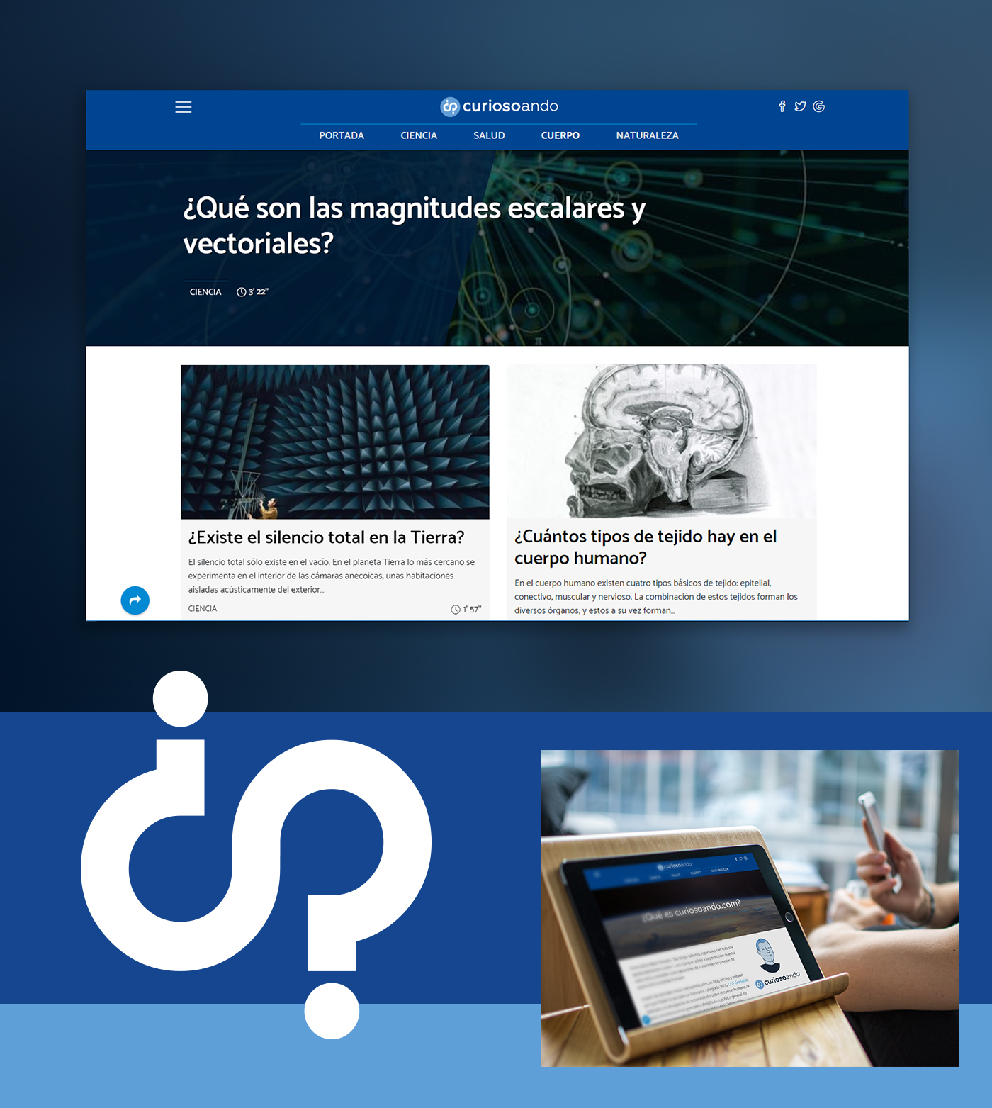 curiosoando web design