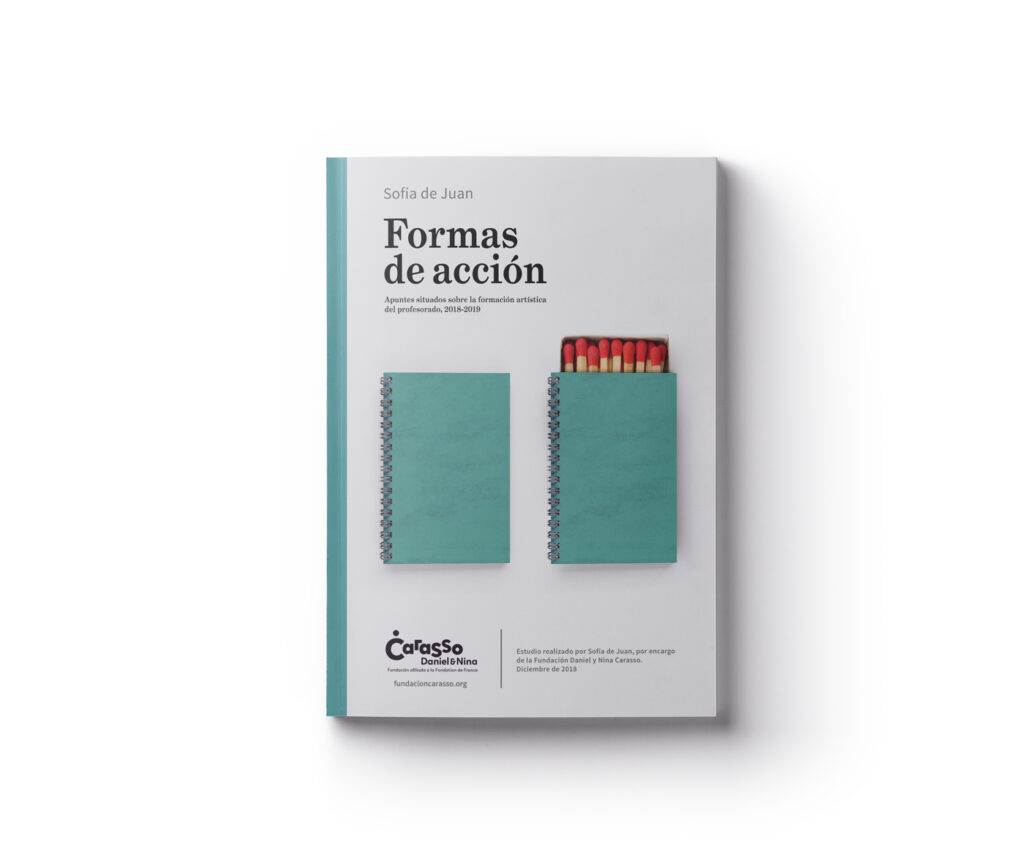 Formas de acción - diseño de la portada